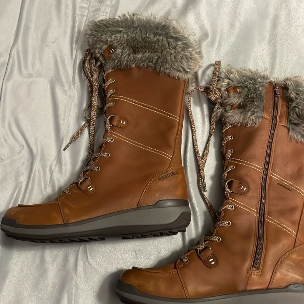 Merrill leather boots